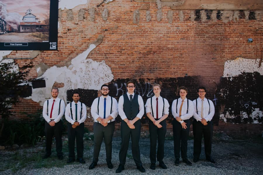 Groom and Groomsmen