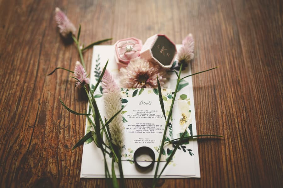 Invitation and Rings