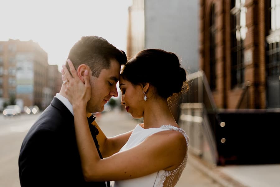 Industrial Chic Wedding in Dayton by Amy Peppercorn