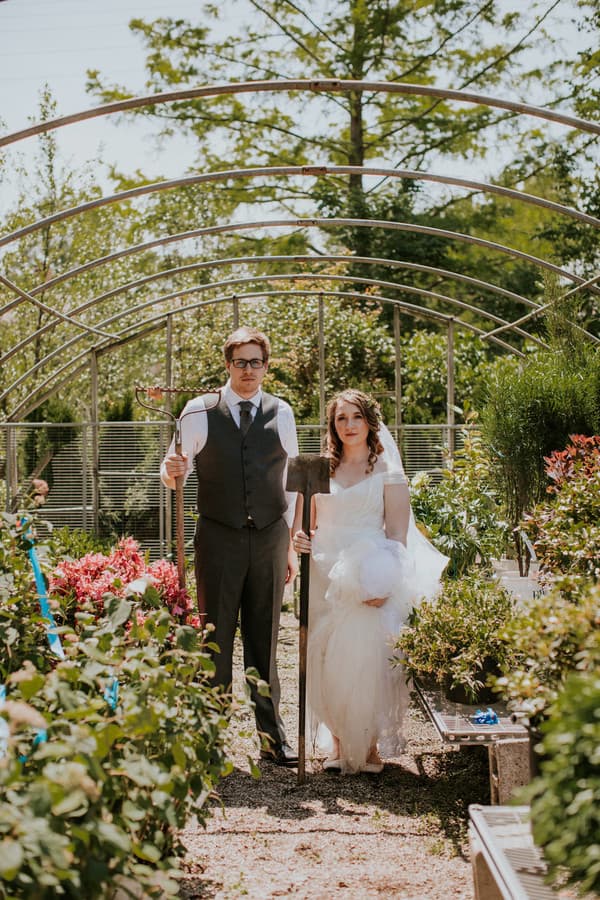 Etherial Garden Wedding in Detroit by Jacob Fink