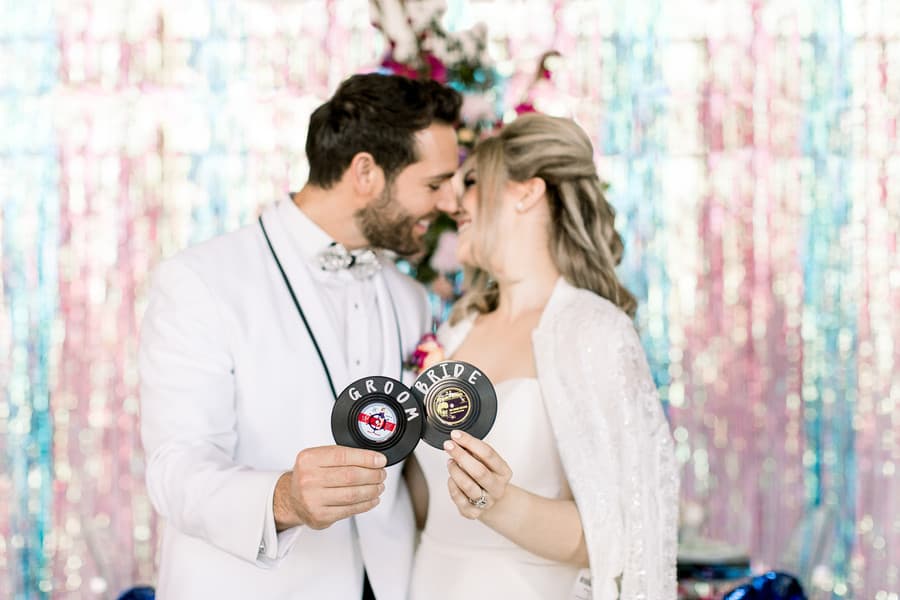Groovy Glamour Wedding
