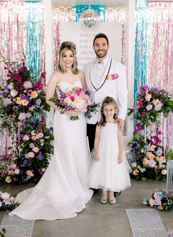 Groovy Glamour Wedding