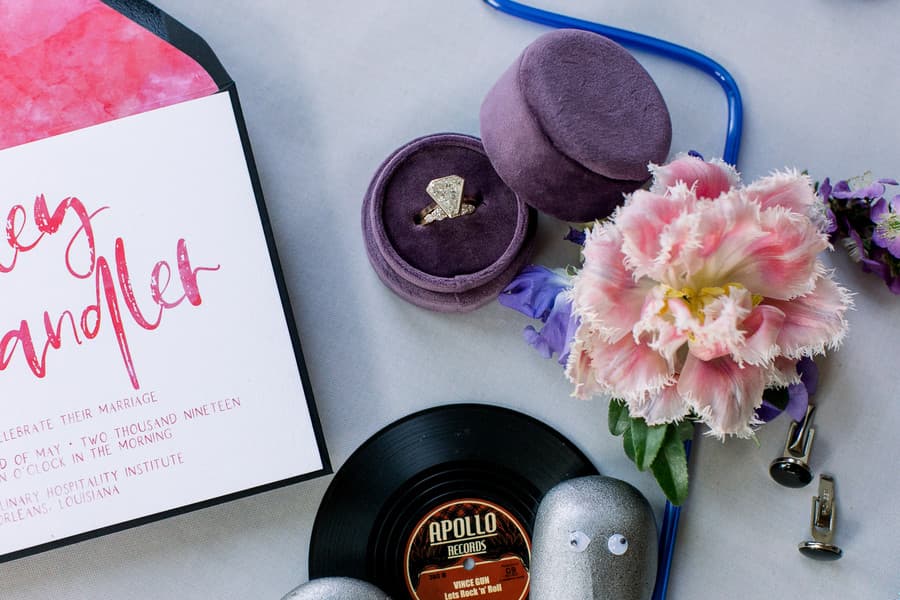 Groovy Glamour Wedding