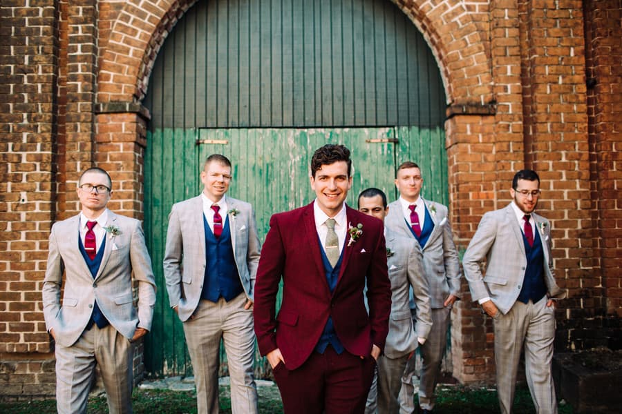 Groom and Groomsmen