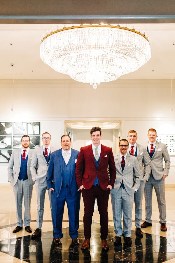Groom and Groomsmen
