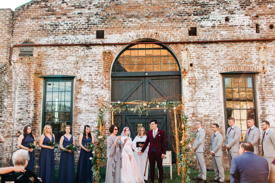 State Railroad Museum Wedding