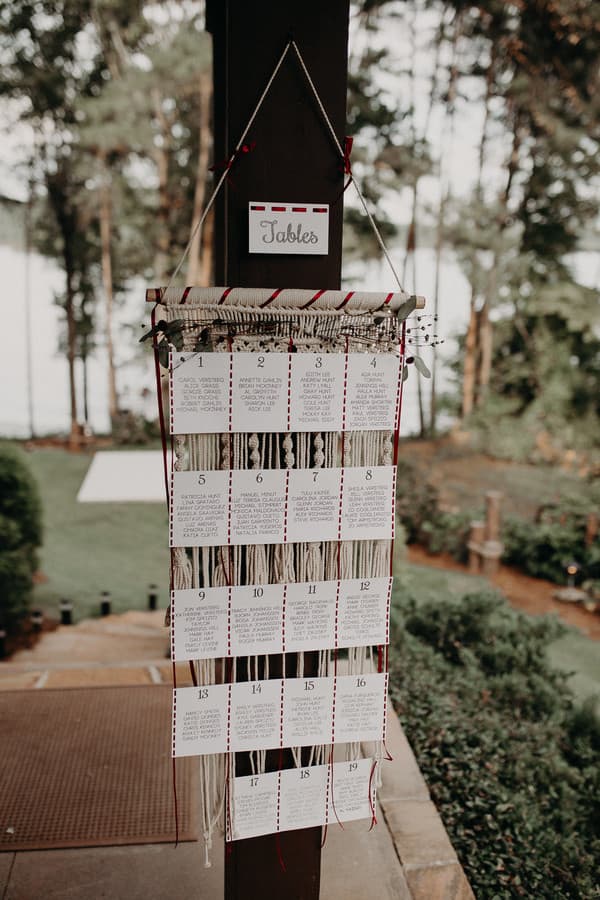 Table Seat Decor