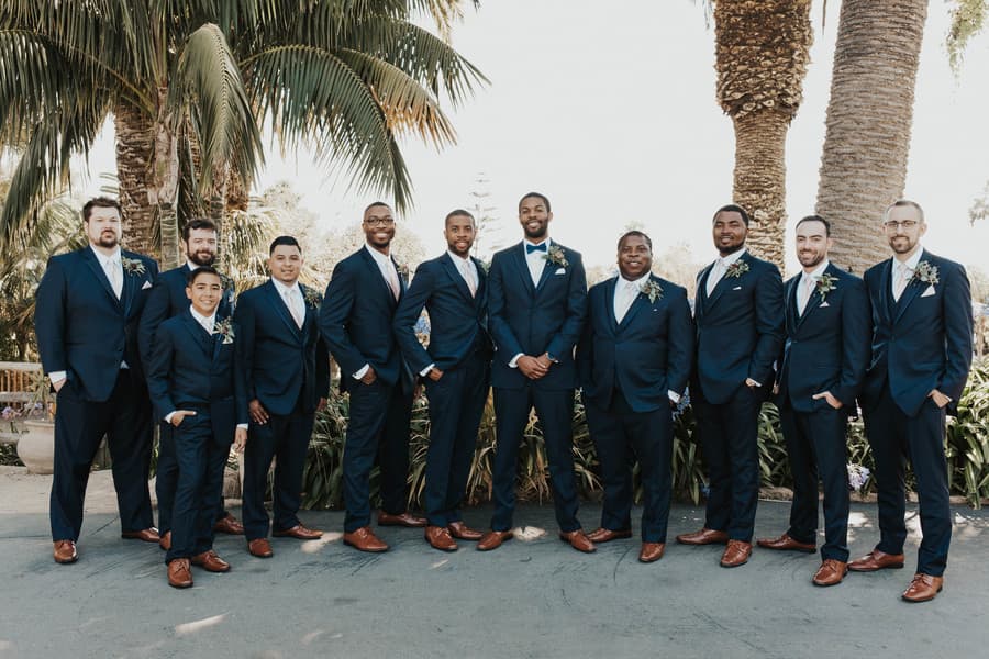 Groom and Groomsmen