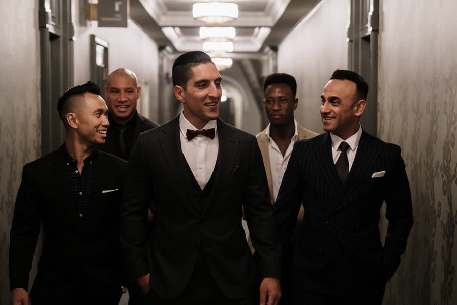 Groom and  Groomsmen