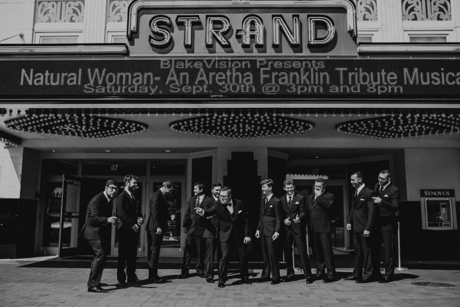 Earl Smith Strand Theatre Wedding in Marietta by Aline Marin photo 3