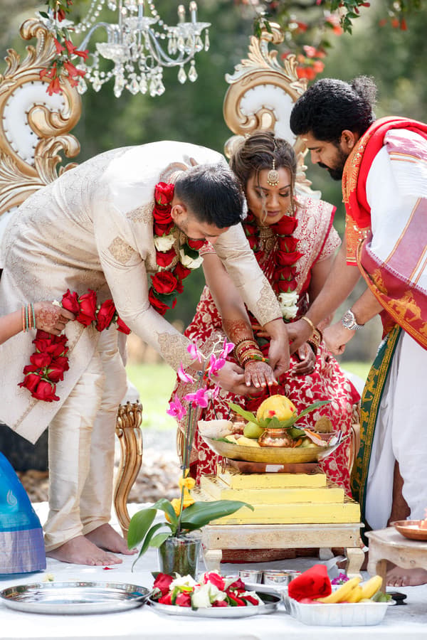 Outdoor Indian Wedding