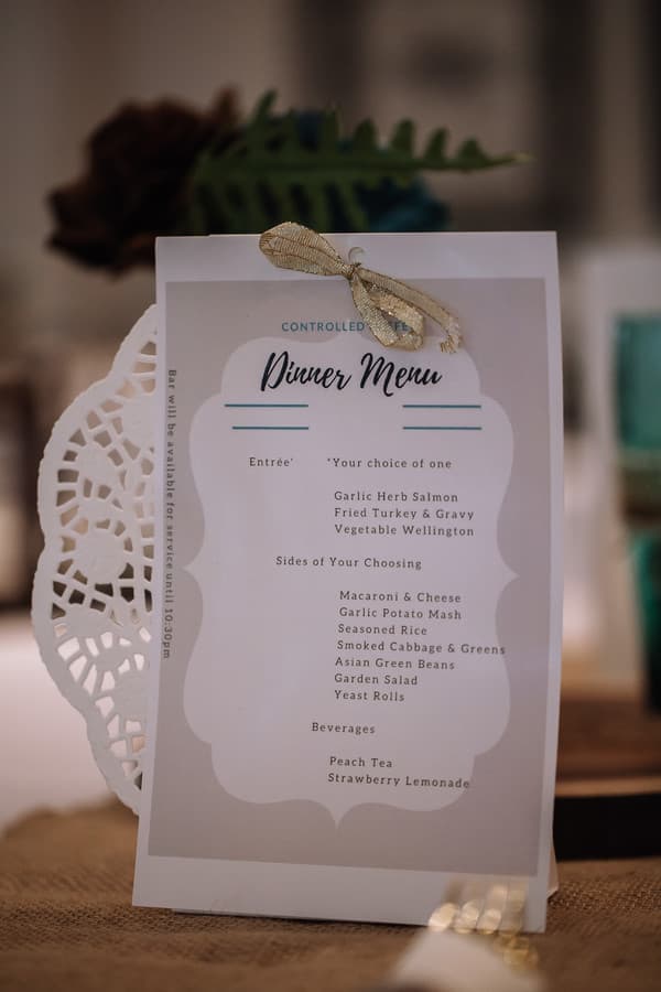 Dinner Menu