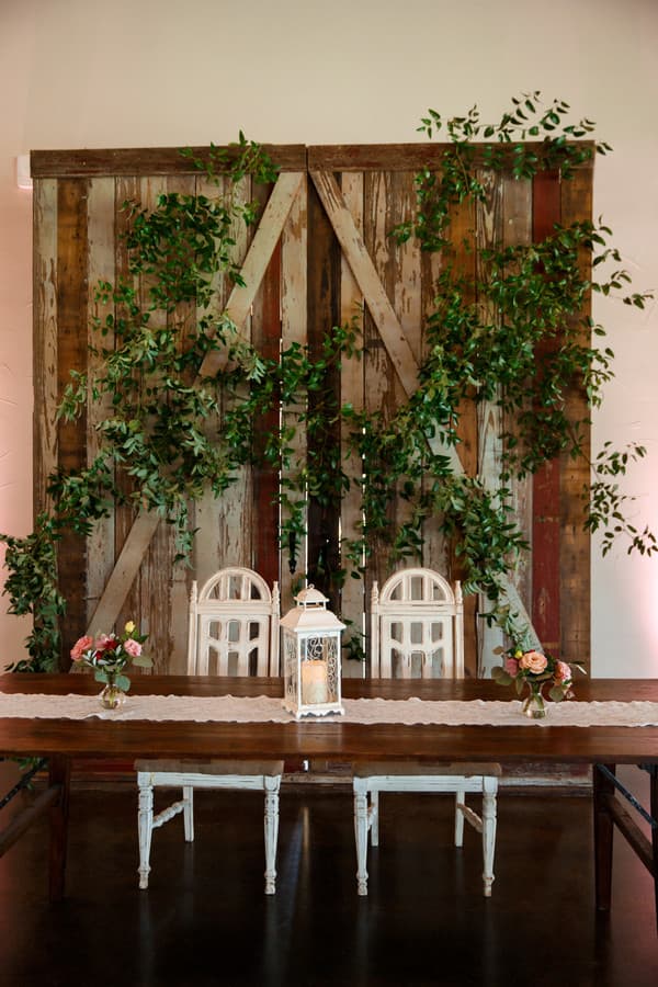 Reception Decor