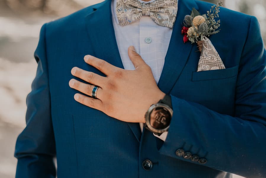 Blue Suit