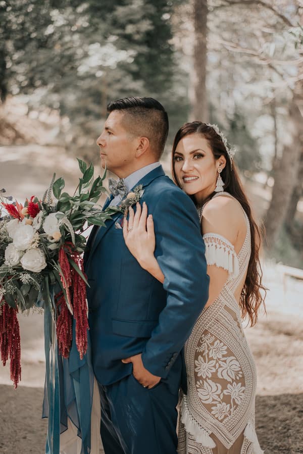 Latin Meets Bohemian Wedding in Crestline by Tiffany Fleming