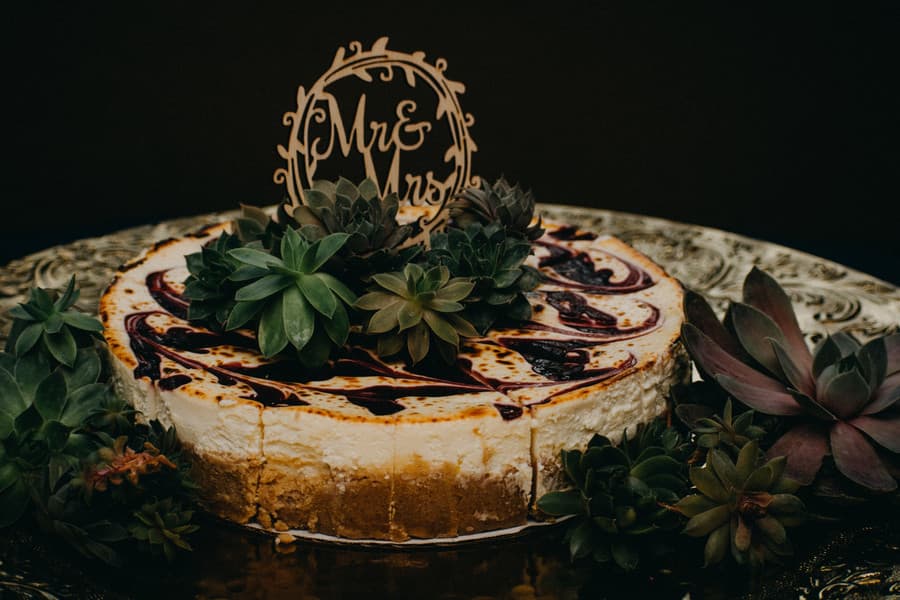 Succulent Wedding Cake