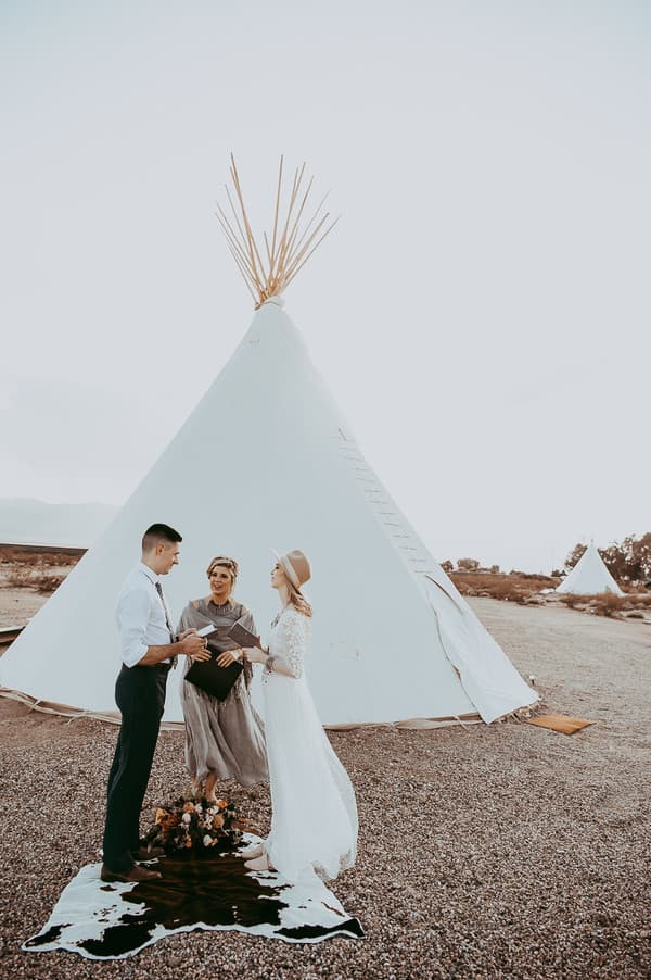 Styled Bohemian Wedding
