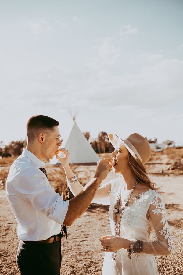 Styled Bohemian Wedding