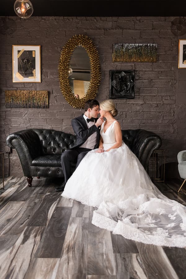 Elegant Social Club Wedding in Birmingham by Meredith Ryncarz