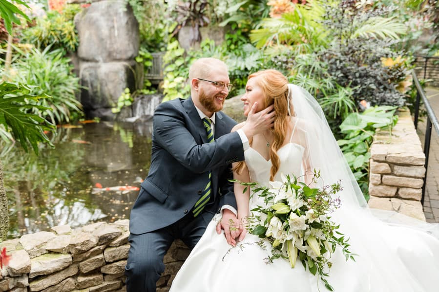 Tropical Wedding in Columbus by Rebecca Musayev