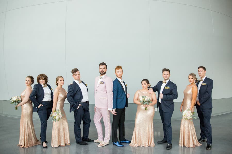 Wedding Party Portrait