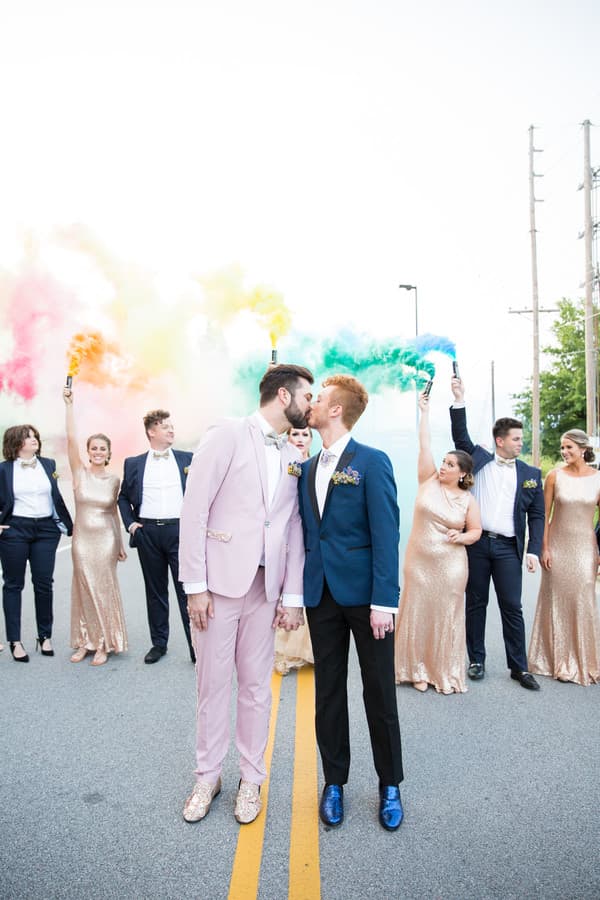 Fabulous LGBTQ Wedding in Columbia by Jessica Hunt photo 3
