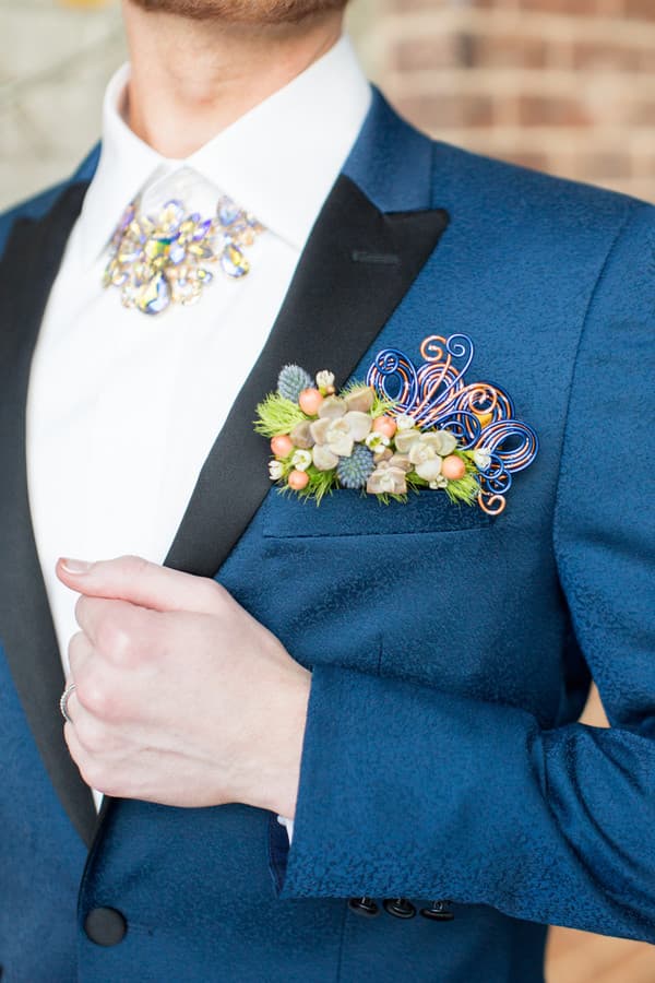 Navy Blue Suit