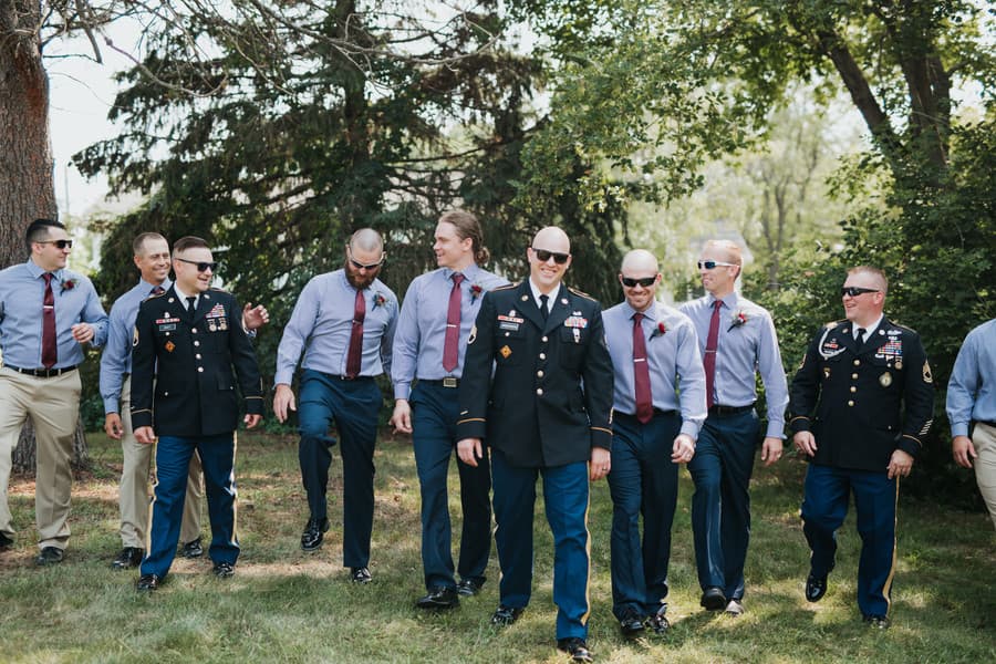 Groom and Groomsmen