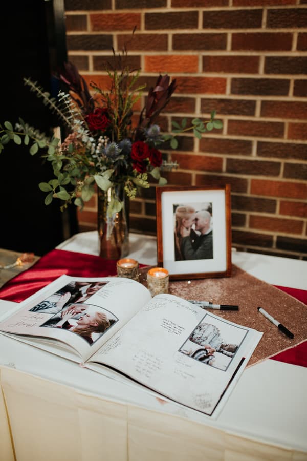 Guest Book Table