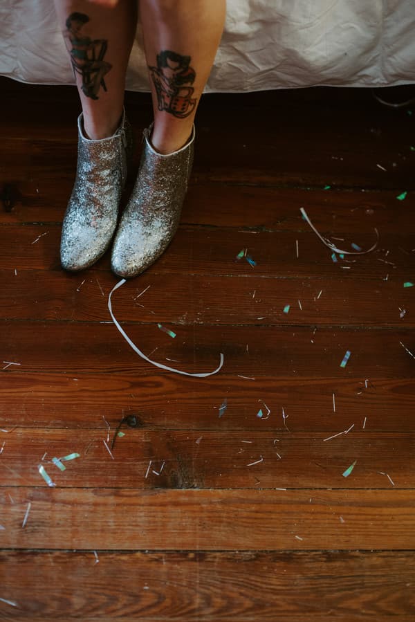 Glitter Booties