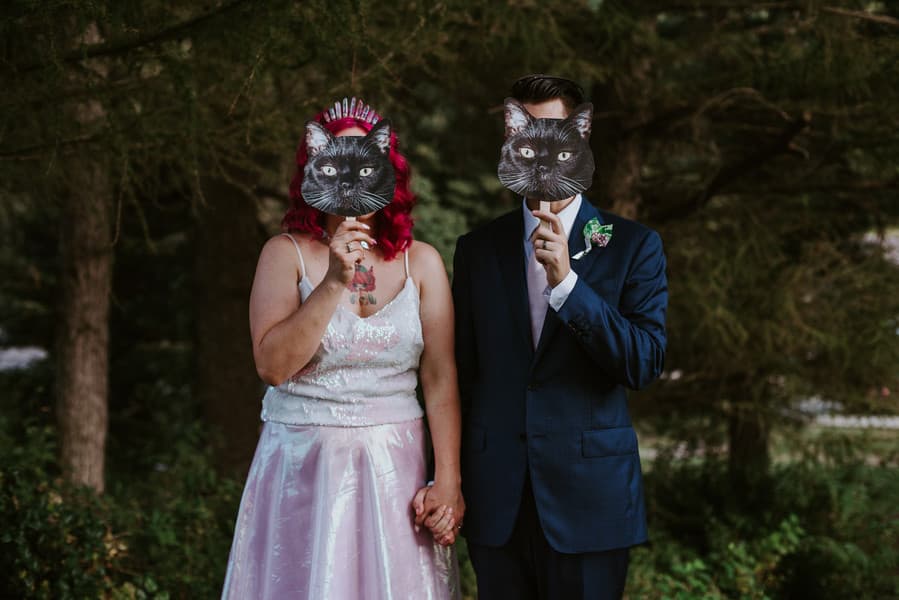 Wet Hot American Summer & Candy & Cat Inspired Wedding in Lancaster by Ashley Capozzi & Maria Teicher