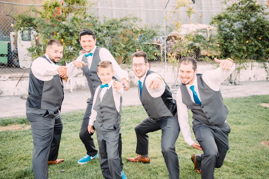 Groom and Groomsmen
