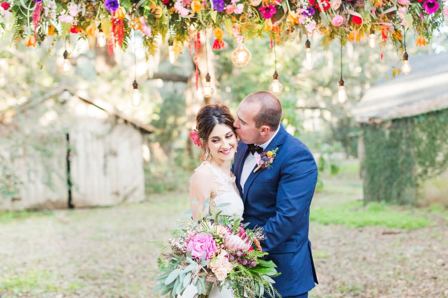 Bold and Colorful Wedding in Murrells Inlet by Jana Tyler