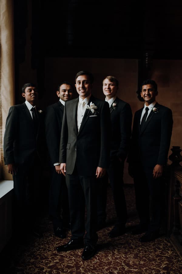 Groom and Groomsmen