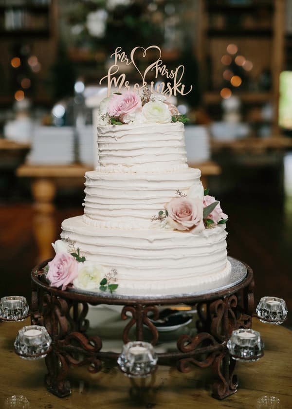 Three-Tiered Cake