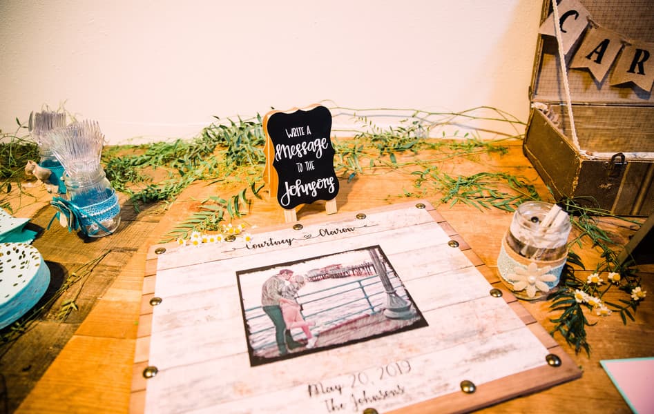 Guest Book Table