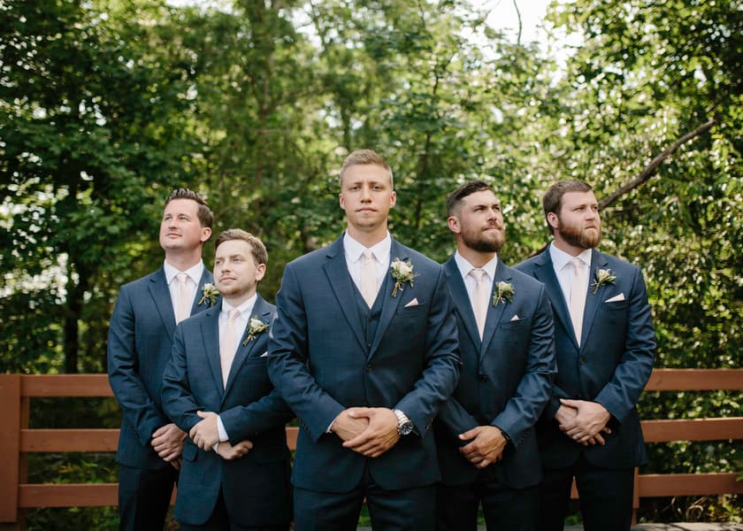Groom and Groomsmen