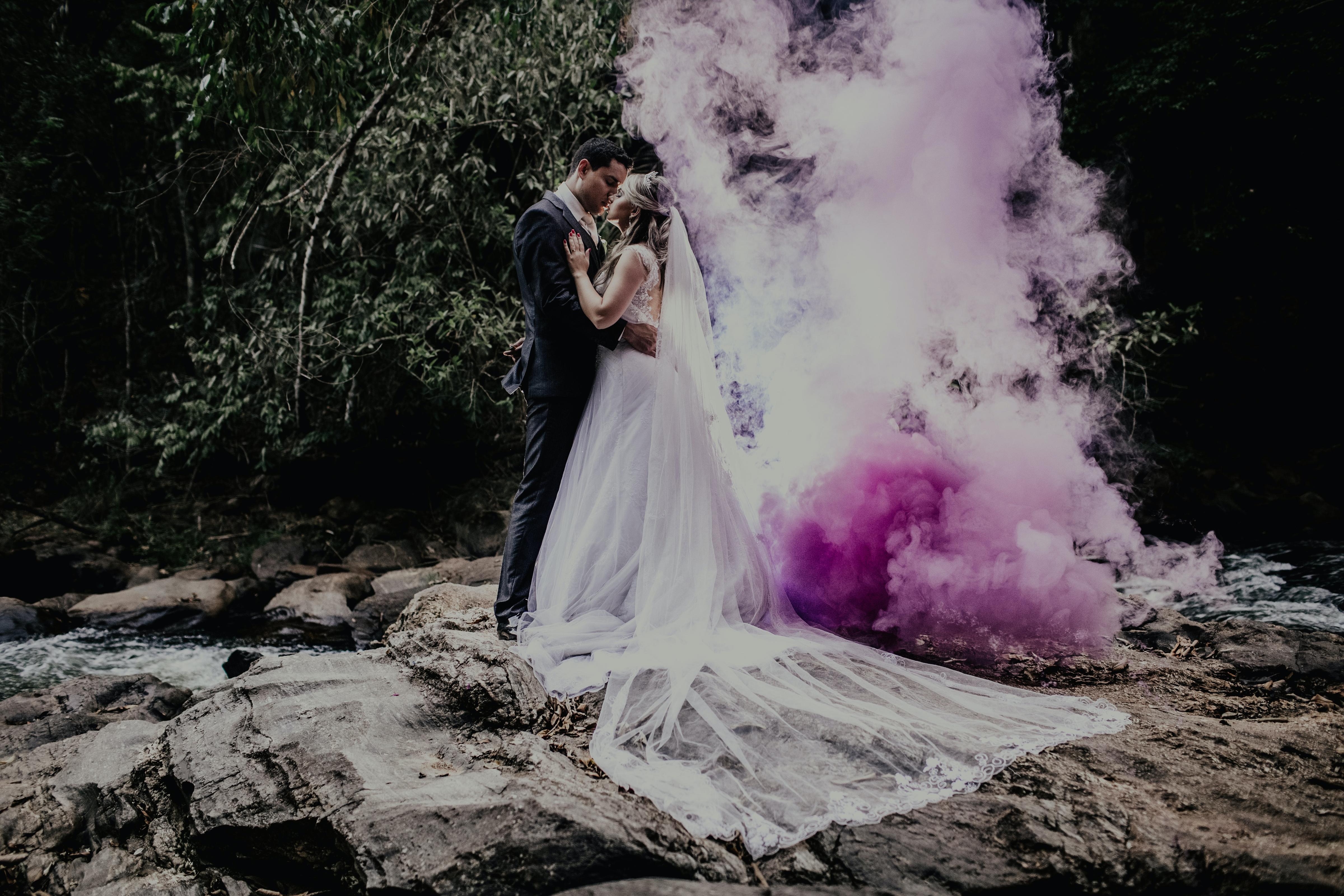 How to Pull Off a Non-Girly Pink Wedding (Yes, It's Possible!)