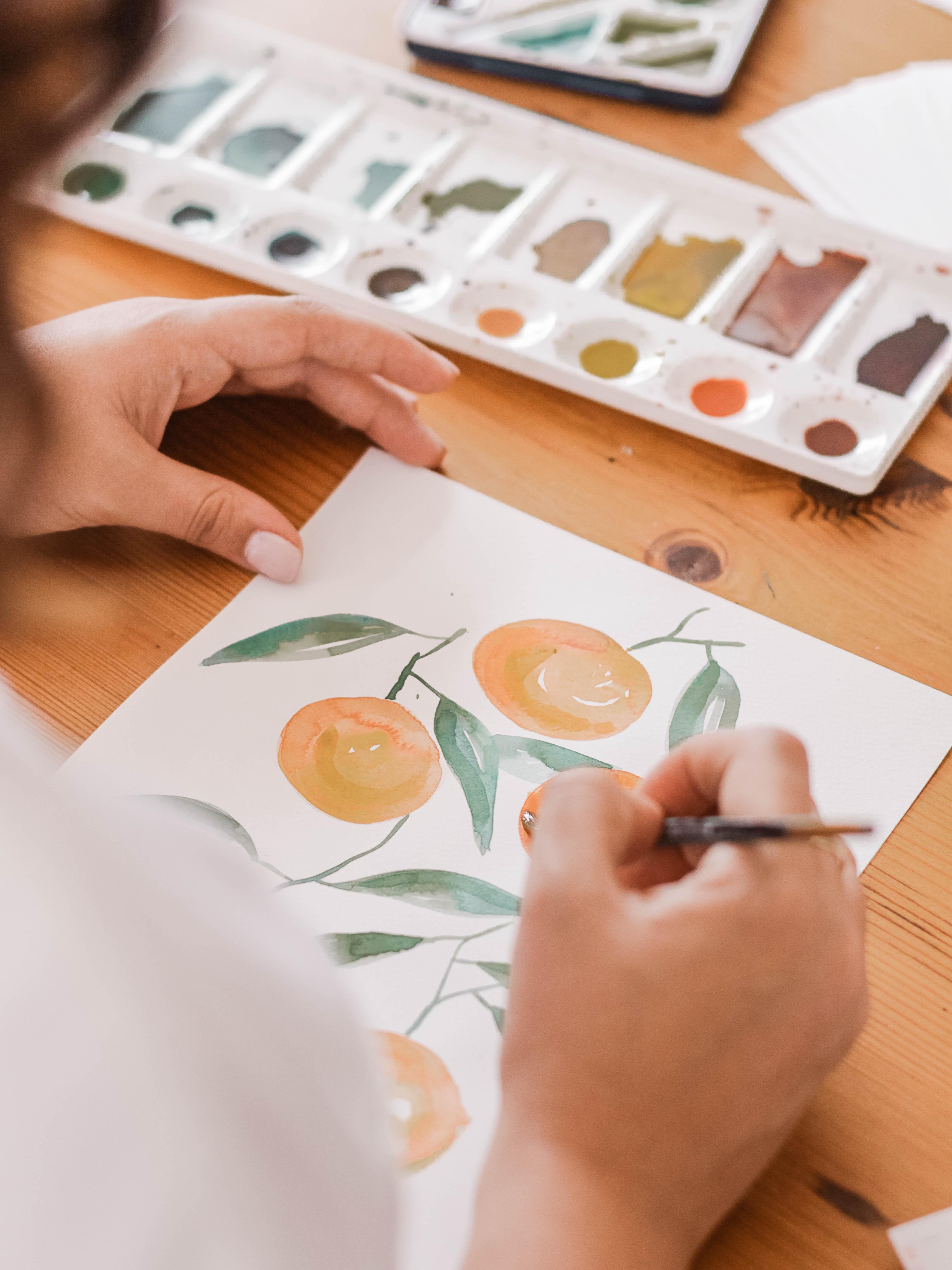Wedding Trend Alert! Wedding Reception Paintings