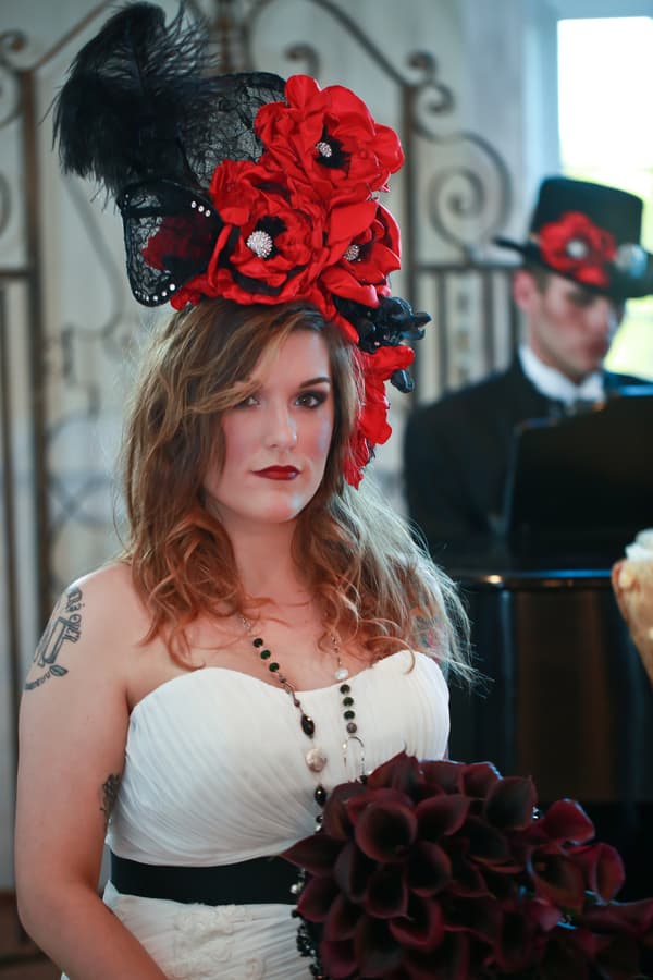 Southern Gothic Wedding in a Virginia Mansion by Amy Amodeo