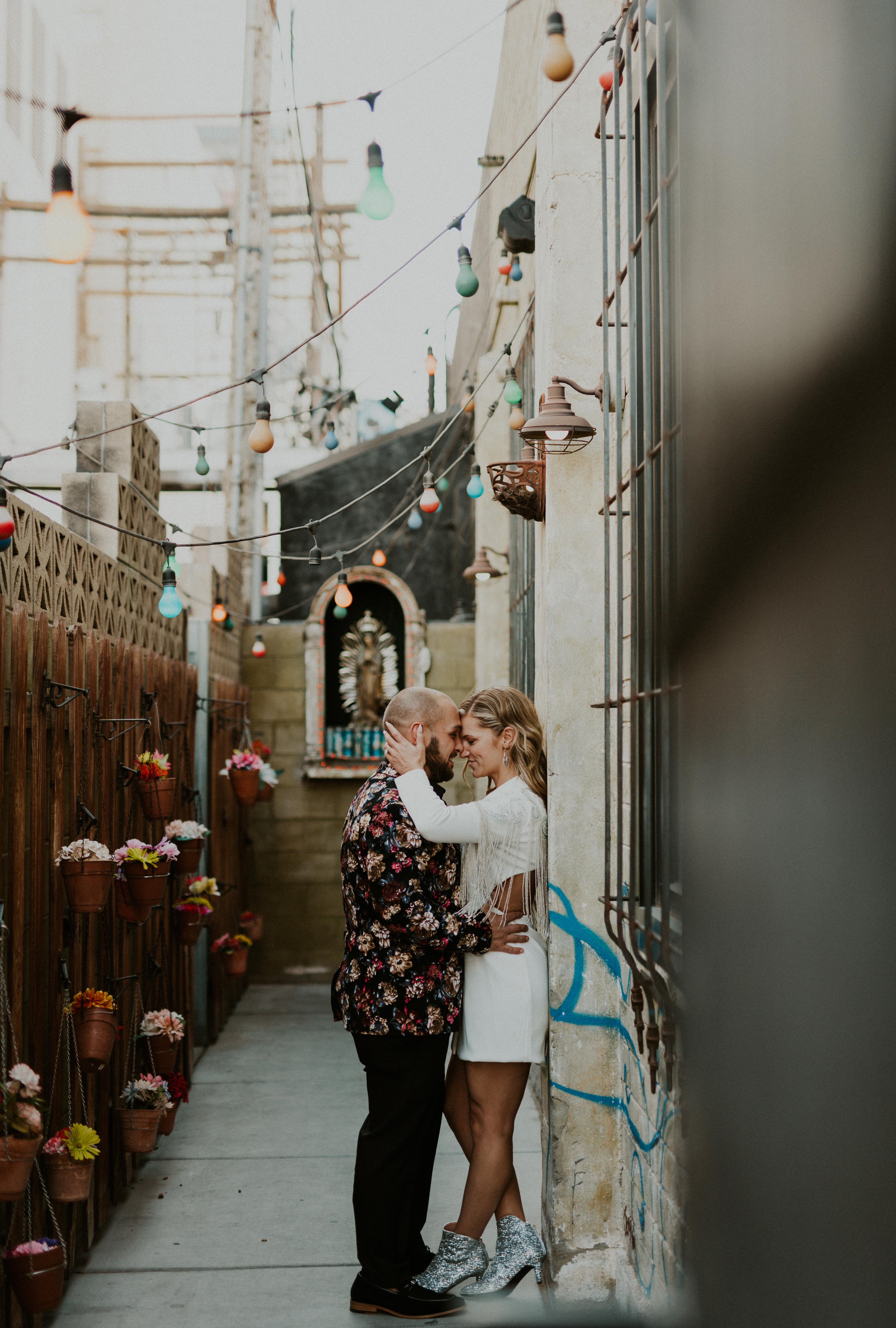 An Eclectic Engagement Photo Session at the Iconic Neon Museum & Downtown Las Vegas photo 5