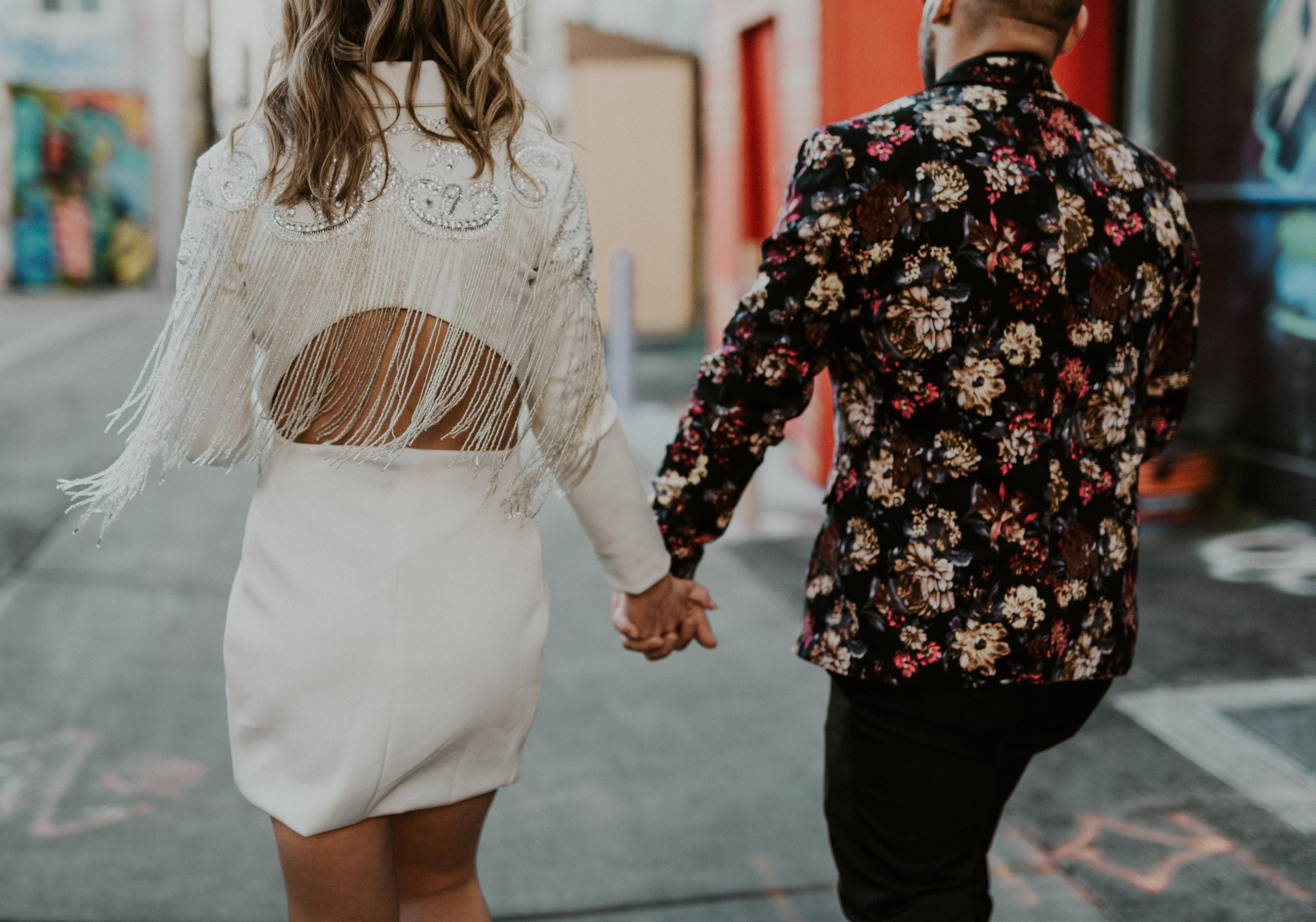 An Eclectic Engagement Photo Session at the Iconic Neon Museum & Downtown Las Vegas photo 4