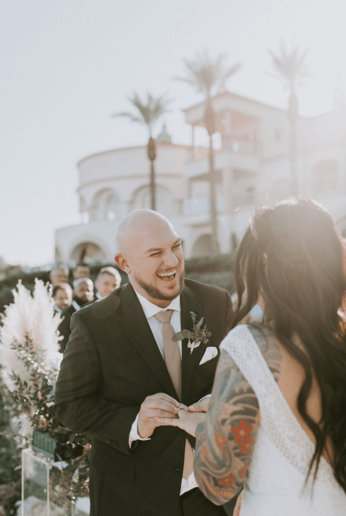 A Romantic Lake Las Vegas Wedding by the Water Captured by Courtney Pecorino photo 3
