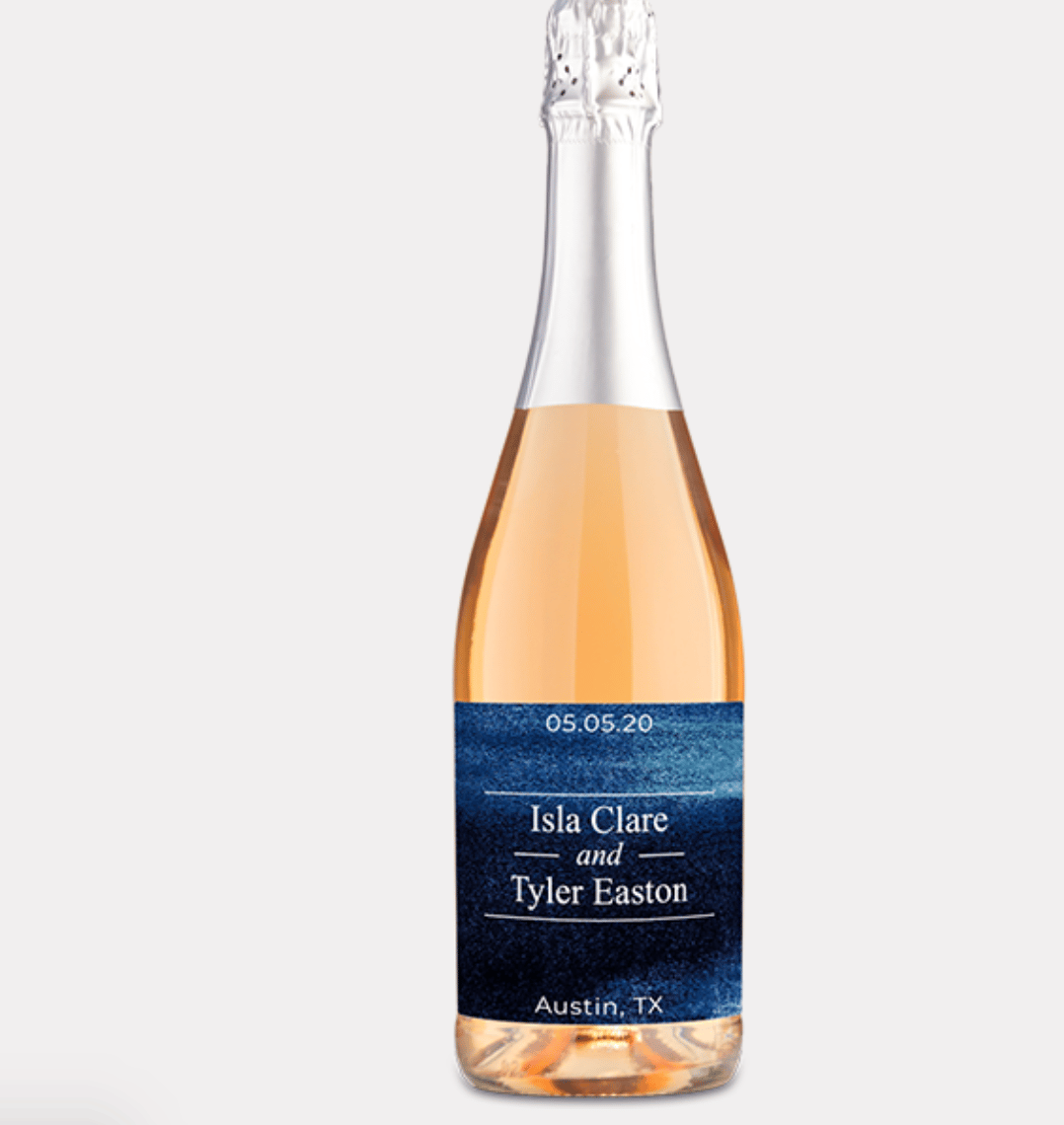 Personalized Wine Bottle