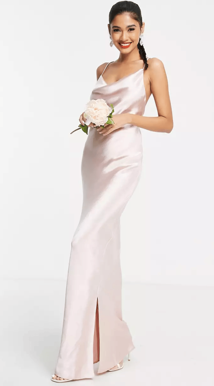 Asos Maxi Bridesmaid Dress