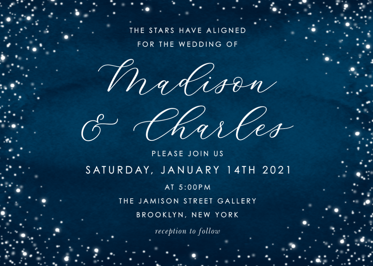 Basic Wedding Invitations