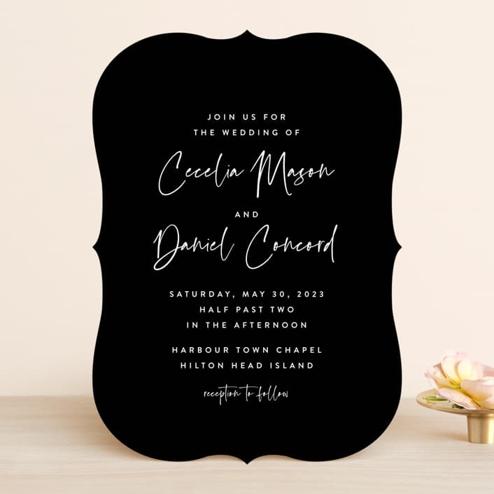 In This Together Wedding Invitation