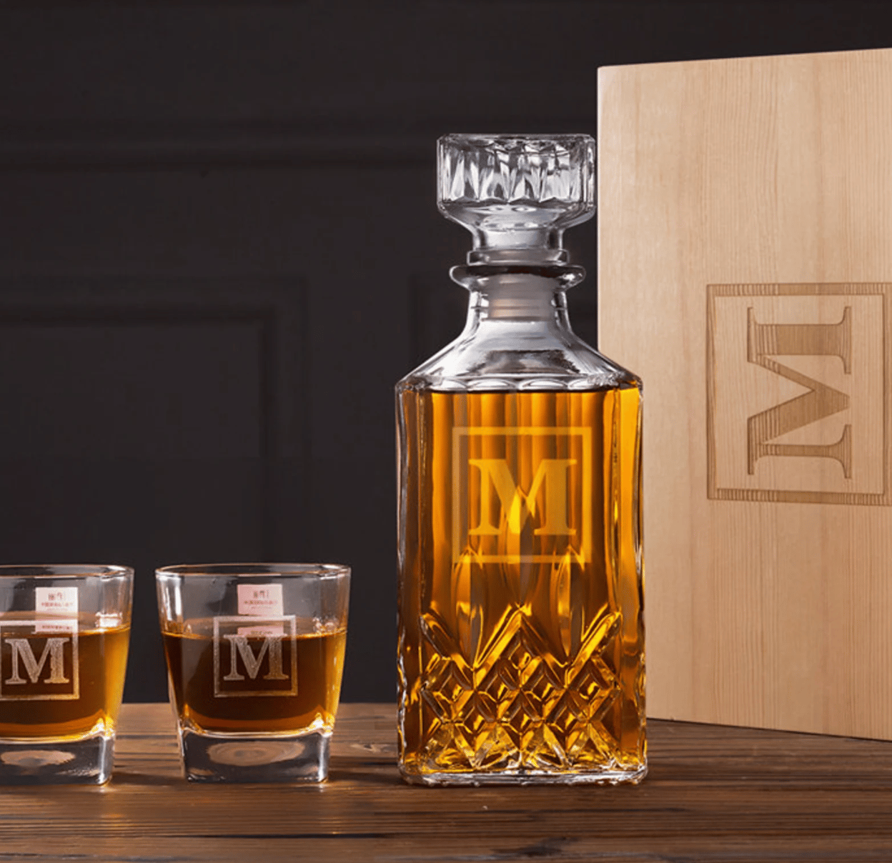 Personalized Whiskey Bottles