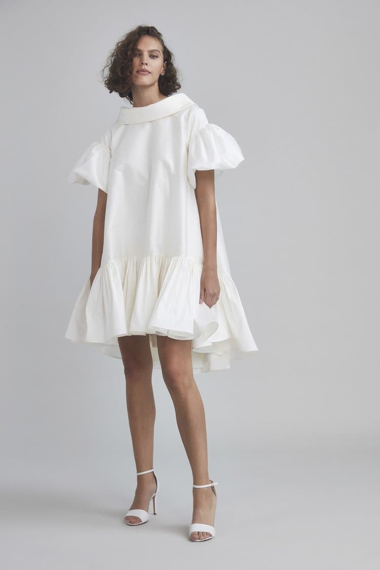 Taffeta Trapeze Dress