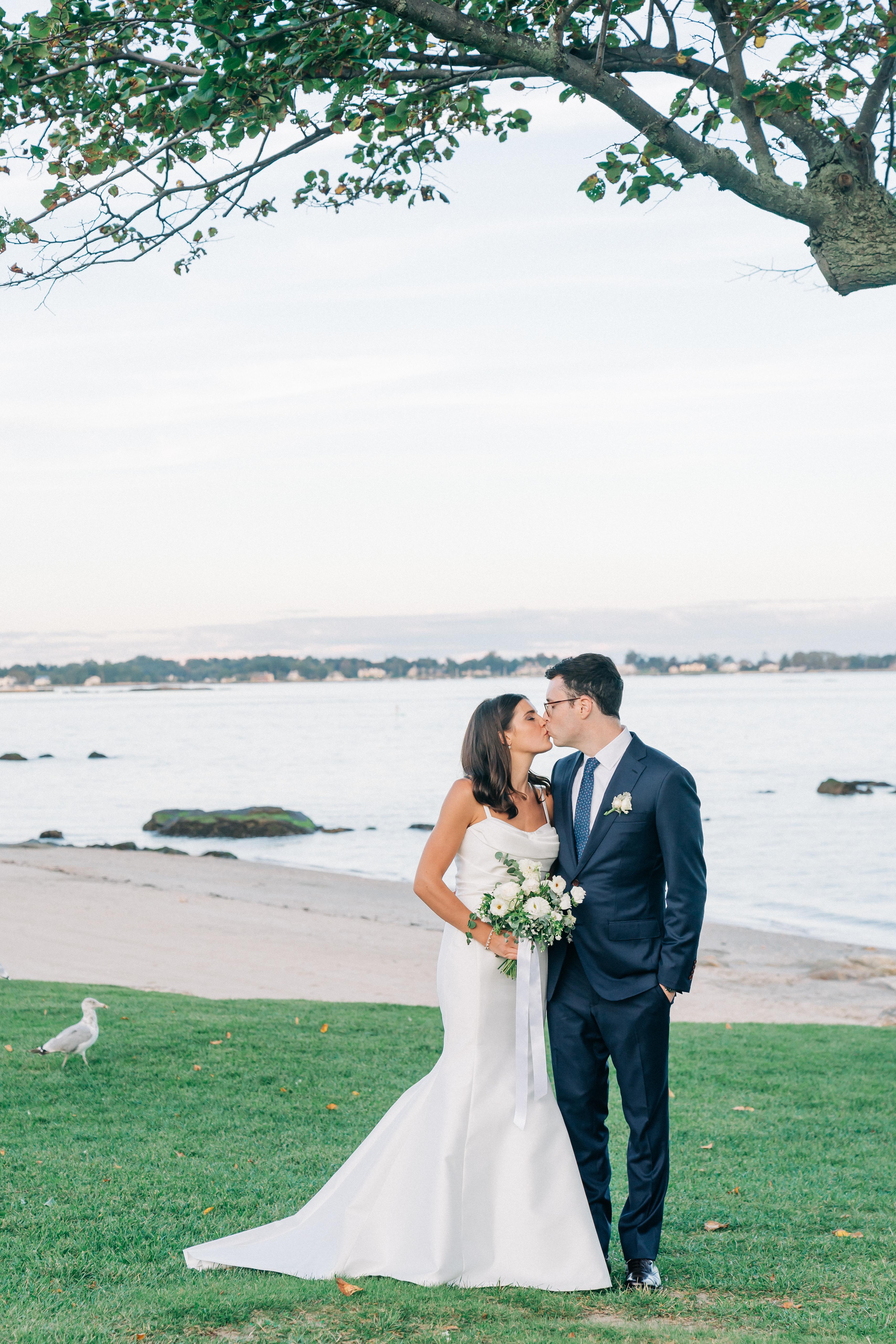 A Classic Fall Wedding at The Woodway Beach Club